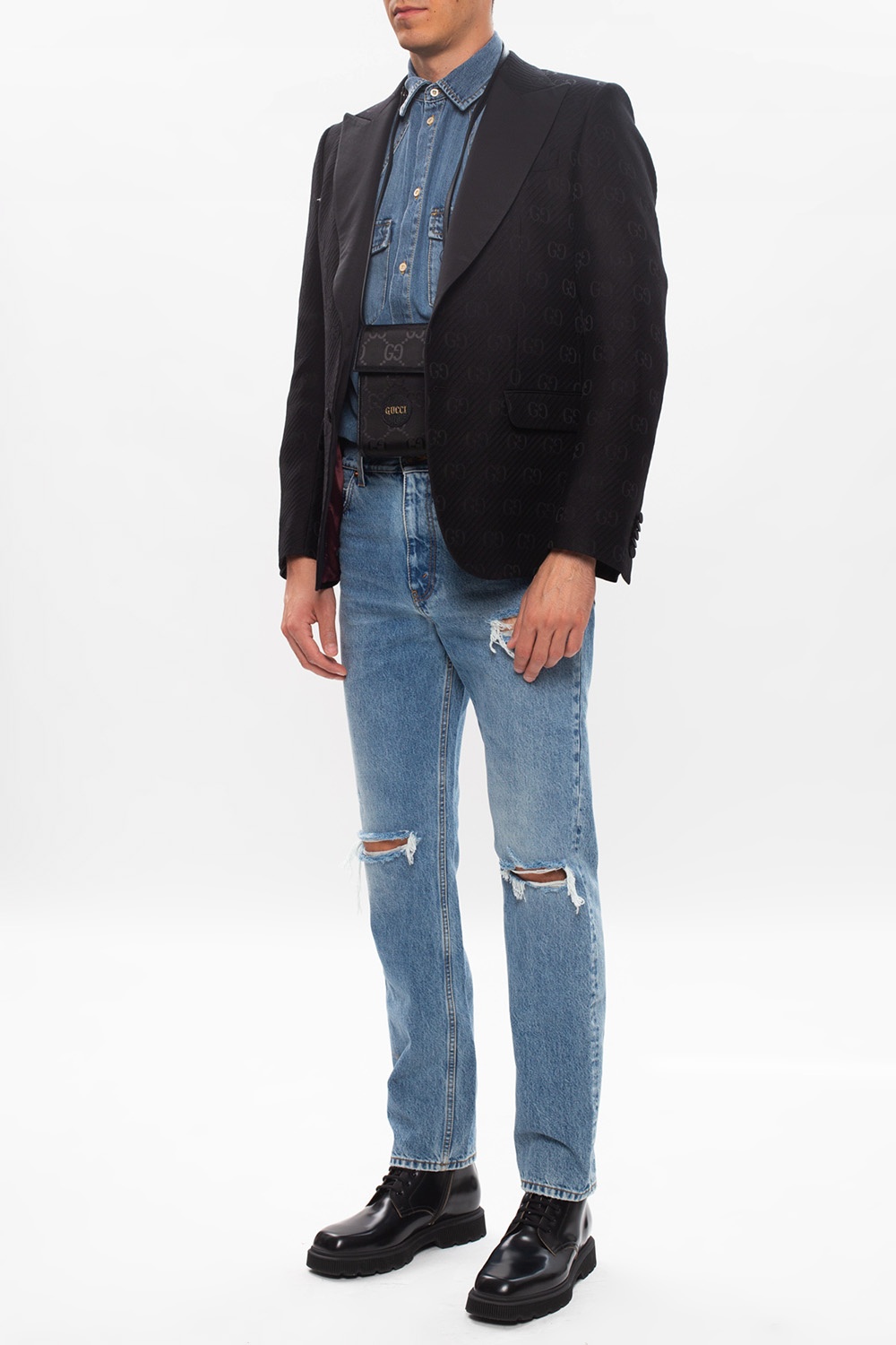 Gucci Raw edge jeans